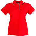 Ladies' Poly/Cotton Contrast Pique S/S Polo