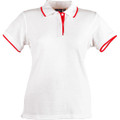 Ladies' Poly/Cotton Contrast Pique S/S Polo