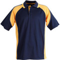 Kids' mini waffle CoolDry Polo