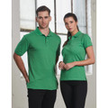 Men's cotton stretch polo