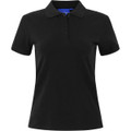 ladies cotton stretch polo