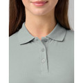 ladies cotton stretch polo