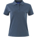 ladies cotton stretch polo