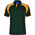 Men's Cooldry Contrast Polo With Sleeve Panel