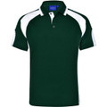 Men's Cooldry Contrast Polo With Sleeve Panel