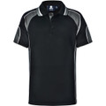Kid's Cooldry Contrast Polo With Sleeve Panel