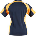 Ladies' Cooldry Contrast Polo With Sleeve Panel