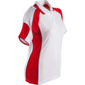 Ladies' Cooldry Contrast Polo With Sleeve Panel