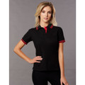 Ladies' Truedry Contrast S/S Polo