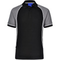 Kids' TrueDry Tri-colour S/S Pique Polo