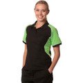 Ladies' TrueDry Tri-colour S/S Pique Polo