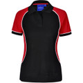 Ladies' TrueDry Tri-colour S/S Pique Polo