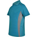 Men's Cooldry S/S Contrast Interlock Polo