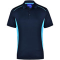 Men's Cooldry S/S Contrast Interlock Polo