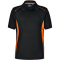 Kids' Cooldry S/S Contrast Interlock Polo