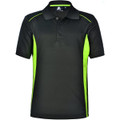 Kids' Cooldry S/S Contrast Interlock Polo