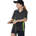 Kids' Cooldry S/S Contrast Interlock Polo