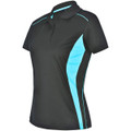 Ladies' Cooldry S/S Contrast Interlock Polo