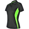 Ladies' Cooldry S/S Contrast Interlock Polo