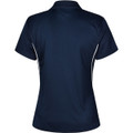 Ladies' Cooldry S/S Contrast Interlock Polo