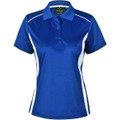 Ladies' Cooldry S/S Contrast Interlock Polo