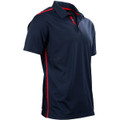 Men's rapid cool short sleeve contrast polo
