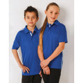 Kids' Ultra Dry Short Sleeve Contrast Polo
