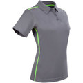Ladies' rapid cool short sleeve contrast polo