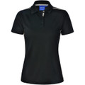 Ladies' rapid cool short sleeve contrast polo