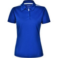 Ladies' rapid cool short sleeve contrast polo