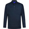 Men's Bamboo Charcoal L/S Polo