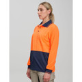 Hi-Vis cooldry safety polo L/S
