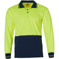 Hi-Vis truedry safety polo L/S