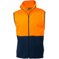 Hi-Vis two tone polar fleecy vest