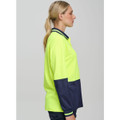 Hi-Vis truedry safety polo L/S