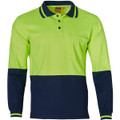 Hi-Vis truedry safety polo L/S