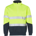 Hi-Vis L/S Fleecy Collar Sweater 3M Tapes