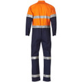 Hi-Vis Men's Light Weight Cotton Coverall with 3M Tape-Regular