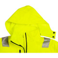 Hi-Vis Softshell Hooded Jacket With 3M Tape