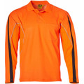 Men's Truedry L/S Hi-Vis Polo