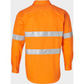 Men's Hi-Vis L/S Drill Shirt With 3M Tapes