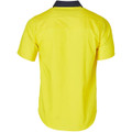 Hi-Vis two tone S/S cotton work shirt