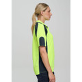 Men's Hi-Vis Cooldry Contrast Polo with Sleeve Panels