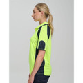 Men's Hi-Vis Cooldry Contrast Polo with Sleeve Panels