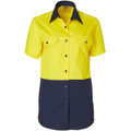 Ladies' Hi-Vis S/S Safety Shirt