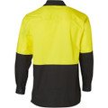 Men's Two Tone Cool Breeze L/S Cotton Safety Shirt