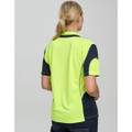 Cooldry Hi-Vis Mini Waffle Safety Polo