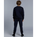 Kid's fleecy trackpants with Zip, Cuffs and knee padding
