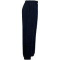 Kid's fleecy trackpants with Zip, Cuffs and knee padding