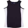 ladies truedry contrast singlet